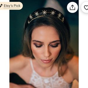 Bridal Celestial Crown- never worn!